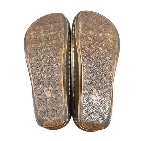 L’Artiste Spring Step | Women | Emilia Leather Floral Slip On Shoes | Sz 5.5-6 - Picture 5 of 13